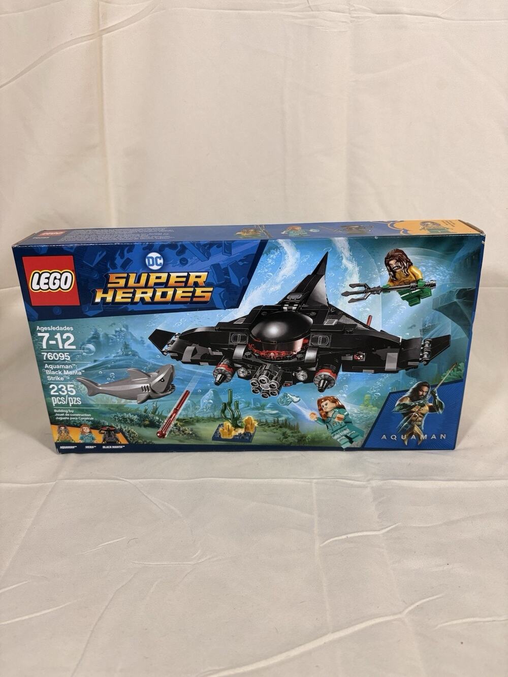 LEGO 76095 "DC Super Heroes" AQUAMAN BLACK MANTA STRIKE RETIRED NEW SEALE